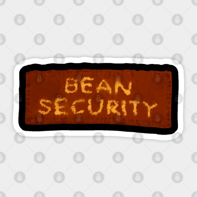 Fantastic Mr Fox - Bean Security Sticker by Barn Shirt USA